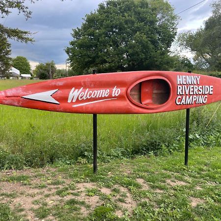Henny Riverside Glamping Sudbury  Bagian luar foto